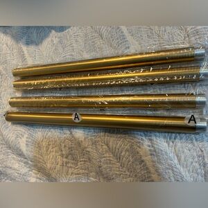 Gold Metal Curtain Rods
